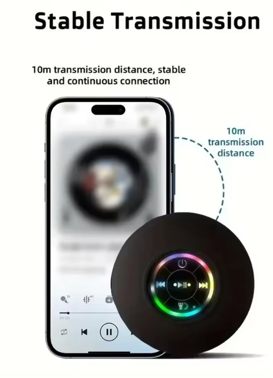 Waterproof LED Speaker